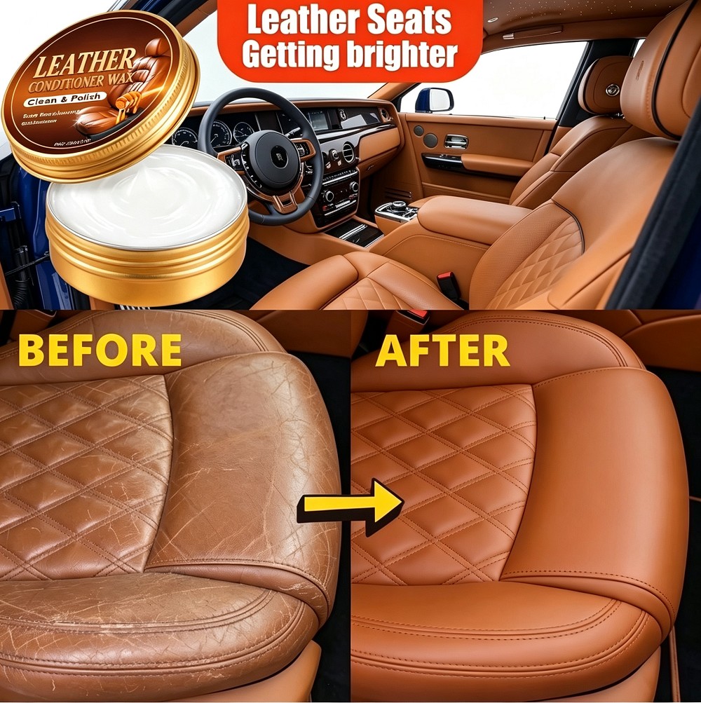 Leather Shoe Polish - 1/2/3PCS Multifunctionele lederen reinigings- en verzorgingsolie