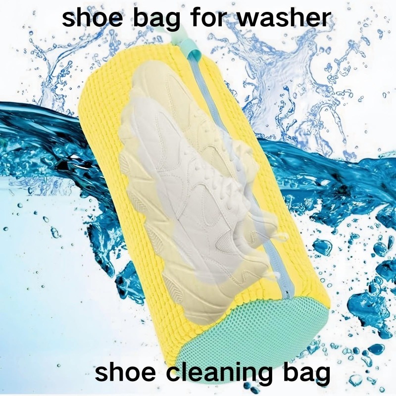 Shoe Cleaning Brush - Waszakken Schoenenwasmachinezak - met ritssluiting Waszak