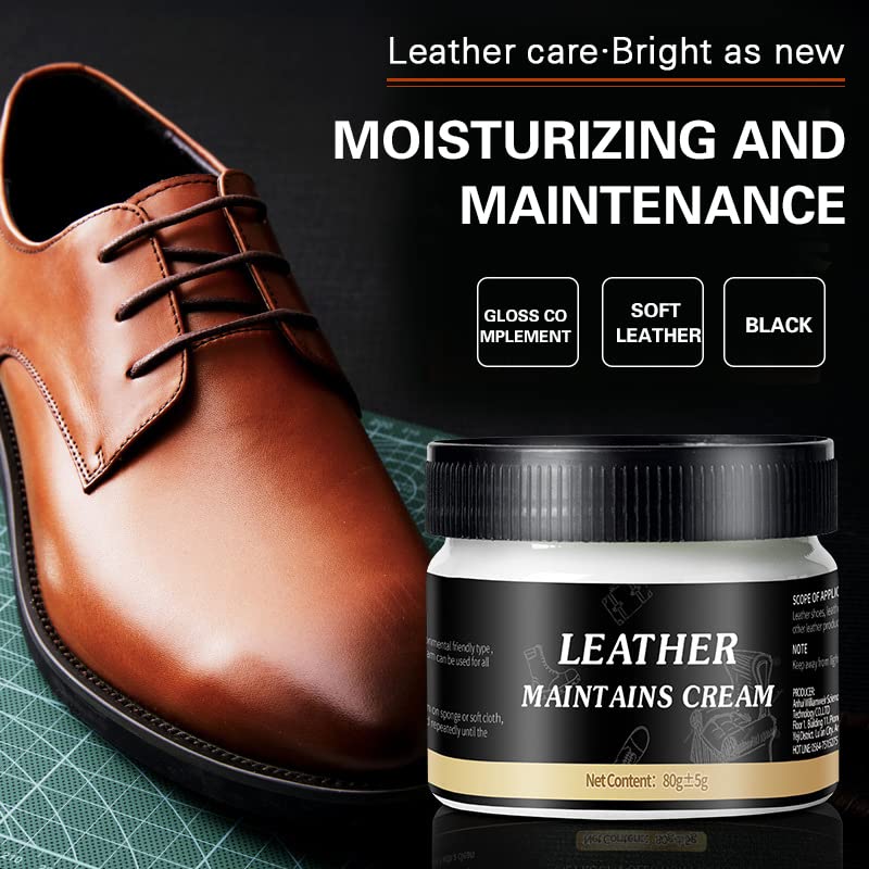 Leather Shoe Polish - 100ml Leerverzorgingsmiddel voor Lederen Broek Tas