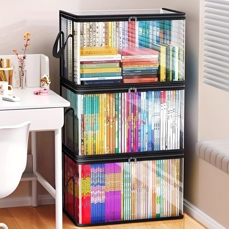 Sneaker Box - 4/2/1 stuks grote stofdichte boekenopbergdoos met