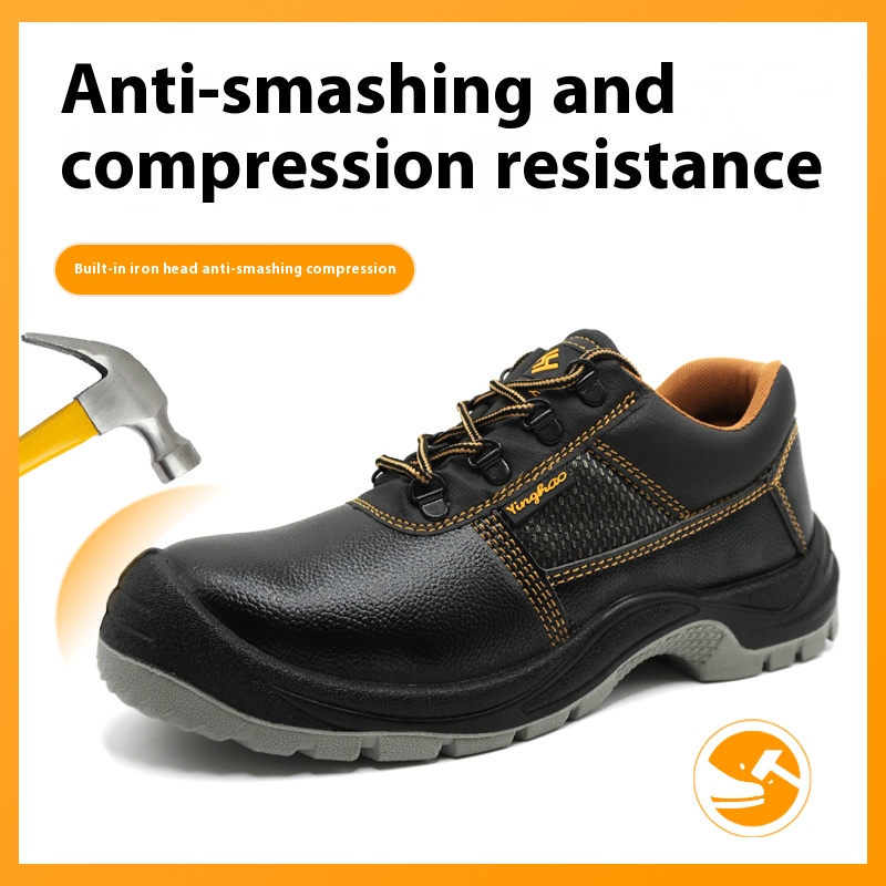 Leather Shoe Polish - Anti-Smashing Anti-Piercing Arbeidsbeschermingsschoenen Nieuwe stijl Antislip