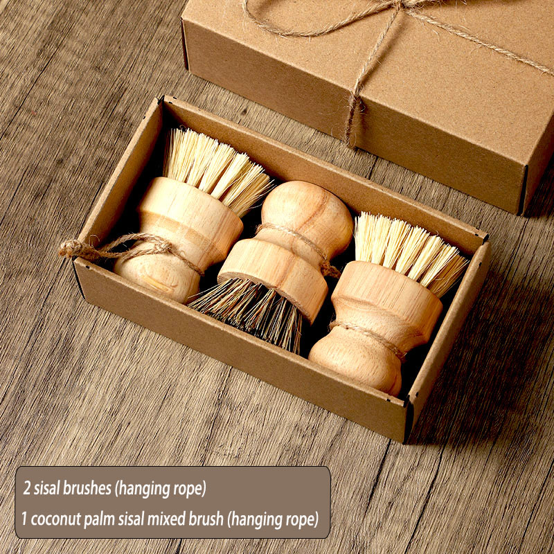 Shoe Cleaning Brush - Schoenborstel Cadeau Goed Nieuw Massief Houten