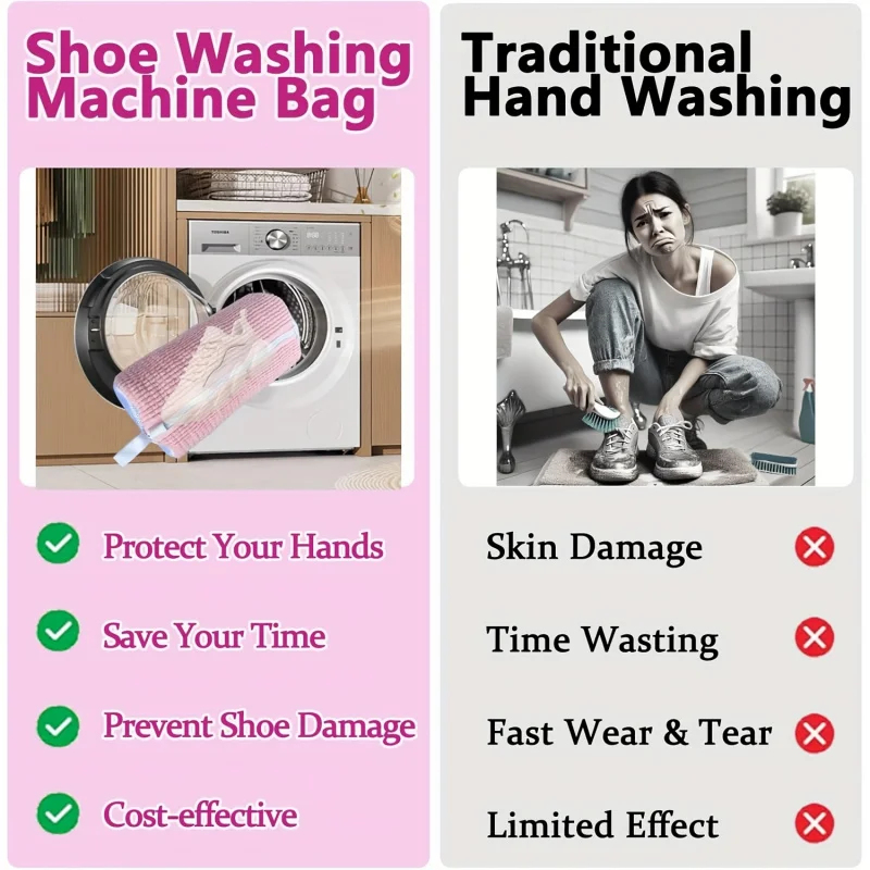 Universele waszak voor schoene - Shoe Brush recensie en prijs