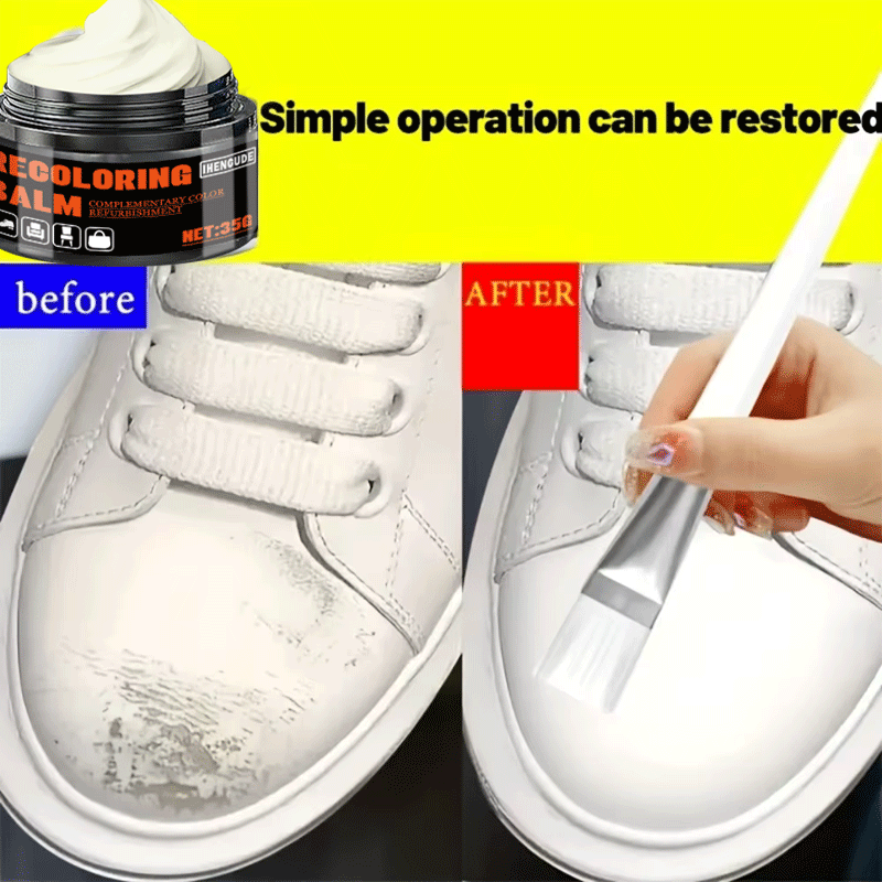 Nieuwe witte schoenrandherstel - Sneaker Care Spray recensie en prijs