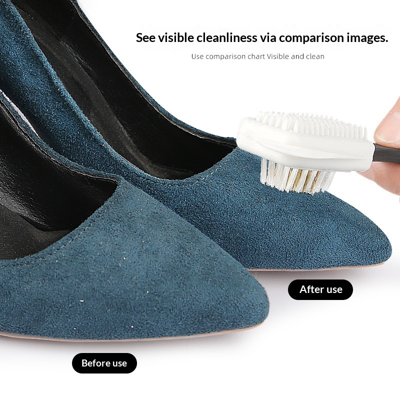 1/2 stuks 3-zijdige schoonmaak - Shoe Cleaning Brush recensie en prijs