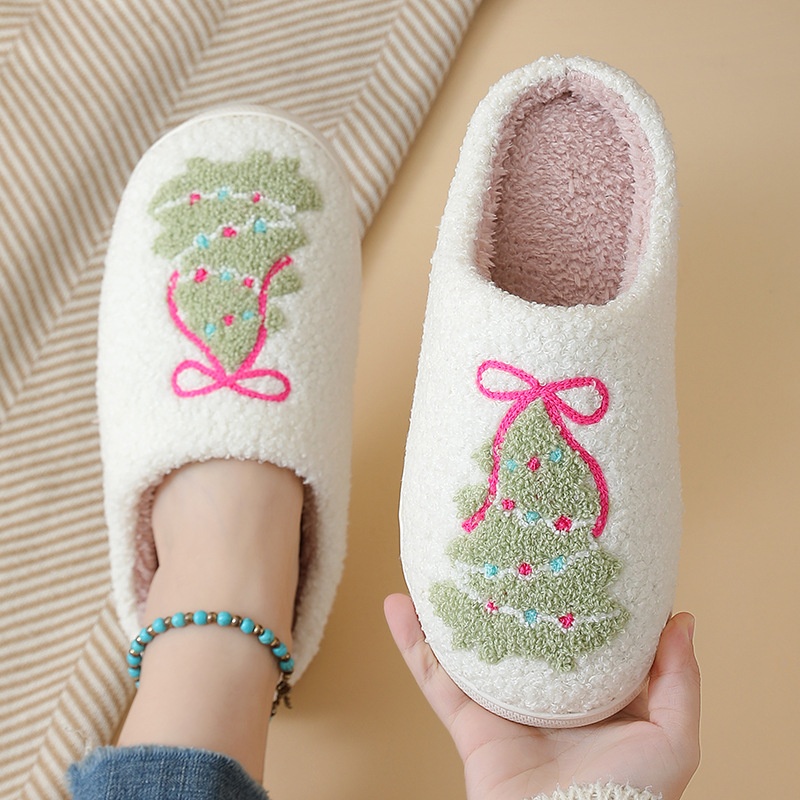 Winter Kerstboom Katoenen Slip - Shoe Tree recensie en prijs