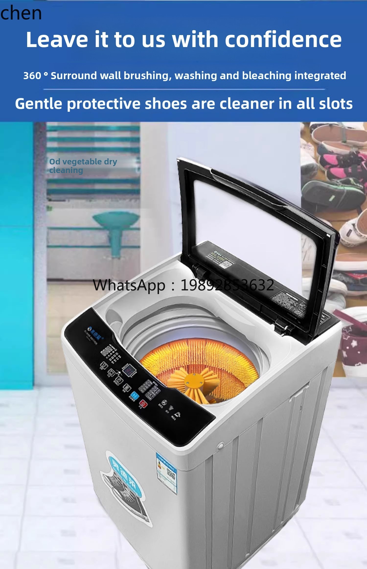 ZZ automatische schoenwasmachi - Shoe Brush recensie en prijs