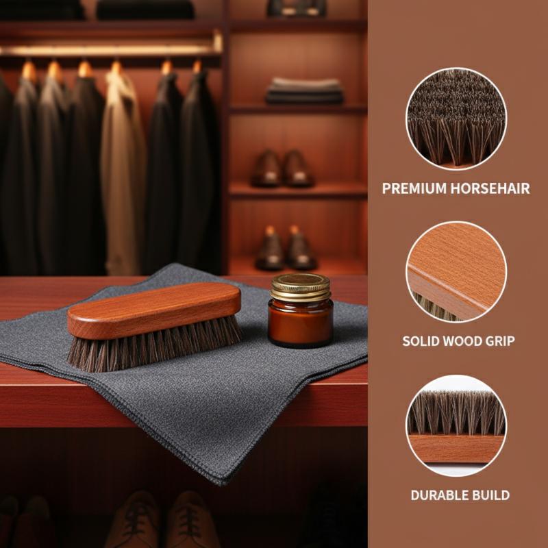 1PC Houten schoenborstel Paard - Leather Shoe Polish recensie en prijs