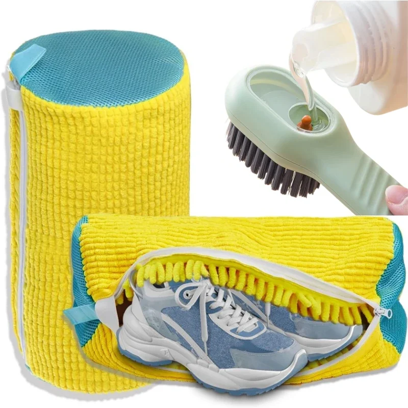 2/3 STKS Schoenwasmachine Tas  - Shoe Cleaning Brush recensie en prijs