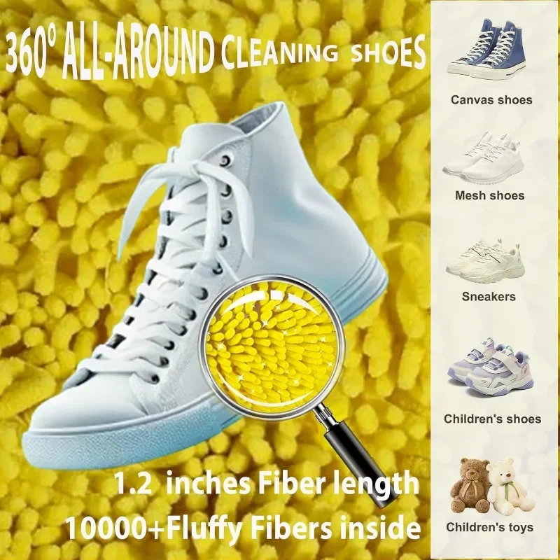 2/3 STKS Schoenwasmachine Tas  - Shoe Cleaning Brush recensie en prijs