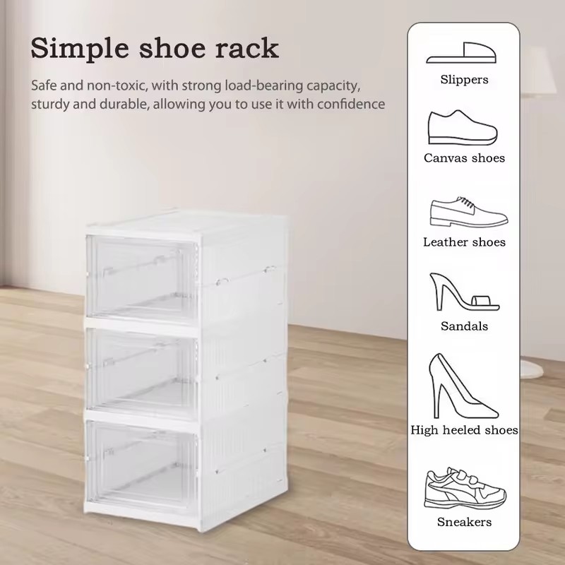 Transparante, stapelbare schoe - Sneaker Protector recensie en prijs