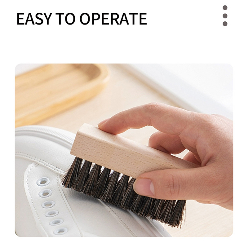 Handig Houten Handvat Schoenbo - Shoe Cleaning Brush recensie en prijs