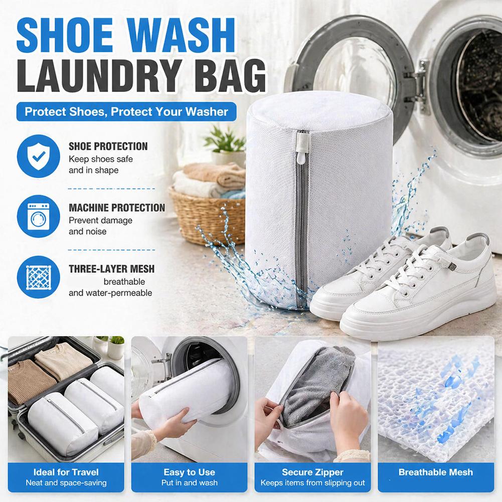 Draagbare schoenwaszak voor wa - Sneaker Cleaner recensie en prijs