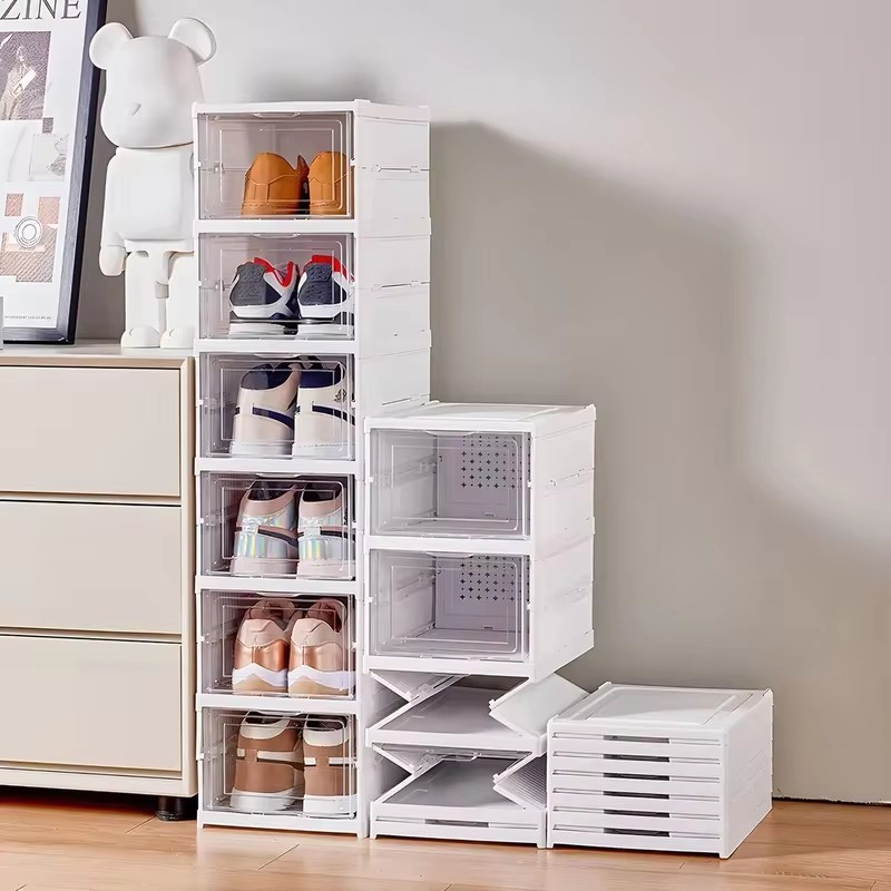 Transparante, stapelbare schoe - Sneaker Protector recensie en prijs